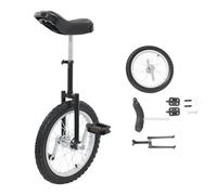 ROGONPDK Monociclo de 16 pulgadas, monociclo con 2 pedales, monociclo para adultos, monociclo de altura ajustable, monociclo para exteriores, para trabajadores de oficina, entusiastas del ciclismo y