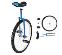 ROGONPDK Monociclo de 24 pulgadas, monociclo con 2 pedales, monociclo para adultos, monociclo de altura ajustable, monociclos para exteriores, para trabajadores de oficina, entusiastas del ciclismo y