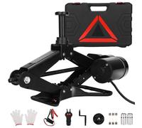 ROGTZ Kit de gato eléctrico para coche, 2 toneladas con caja de herramientas, soporte de gato de piso rápido, juego de reparación de cambio de neumáticos