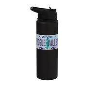 Rogue Valley Oregon OR Grants Pass Placa Stainless Steel Insulated Water Bottle