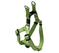 Rogz - Arnés Reflectante utilitario fácil de Poner de tamaño Medio, de 12,7 a 20,3 cm, Ajustable