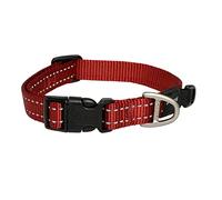 Rogz Collar para Perro Collar con Cinta reflectora Cosida de 1,59 cm
