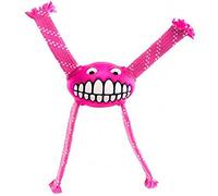 Rogz Flossy Grinz, Rosa, 8.2 Pulgadas, Mediano