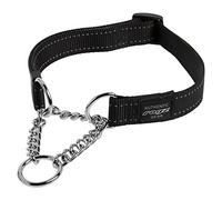 Rogz Utilidad Extra Grande 2,54 cm Reflectante leñador obediencia Half-Check Collar de Perro