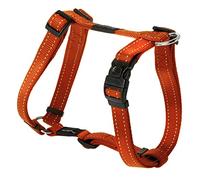 Rogz Utilidad Grande 3/4-inch Fanbelt Reflectante Ajustable Perro h-Harness