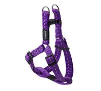 Rogz Utilidad pequeña 3/8-inch NITELIFE Reflectante Ajustable Perro Step-in-Harness