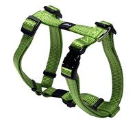 Rogz Utilidad tamaño Mediano 5/8-inch Serpiente Reflectante Ajustable Perro h-Harness