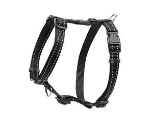 Rogz Utilidad tamaño Mediano 5/8-inch Serpiente Reflectante Ajustable Perro h-Harness