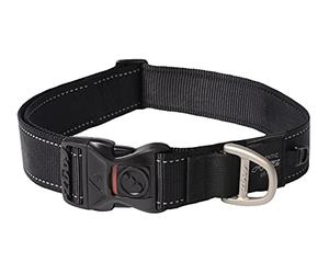 Rogz Utility Black Collar Landing Strip Giant, 2XL