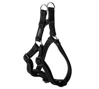 Rogz Utility - Cinturón de Seguridad para arnés Escalonado, Grande, Color Negro