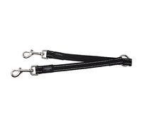 Rogz Utility - Correa para Perro (3/4 Pulgadas, Reflectante, 33 cm), Color Negro