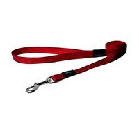 Rogz Utility - Correa para Perro, Color Rojo