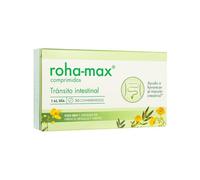 Roha-Max Complemento alimenticio Tránsito intestinal con sen, vitaminas y minerales – 30 comprimidos