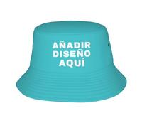 ROHBVMN Gorra Personalizadas - Sombrero de Pescador Personalizada,Gorras con Foto/Logo/Texto,Personalizar tu Gorra para Hombres y Mujeres, Gorras para el Sol,Cubo Pescador Playa de Arena