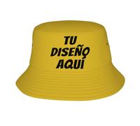 ROHBVMN Gorra Personalizadas - Sombrero de Pescador Personalizada, Gorras para el Sol Personalizable con Foto/Logo/Texto, Personalizar tu Gorra con tu Logo, Cubo Pescador Unisex Playa de Arena