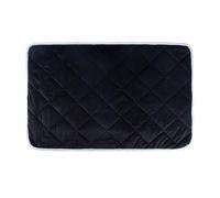 ROHCGHC Alfombrilla para Mascotas, Suave y Transpirable, Lavable, no Requiere Electricidad(Black,Large)