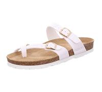 Rohde Mules con Separador de Dedos para Mujer Cortona Alba 5575, Talla:42 EU, Color:Blanco