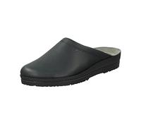 Rohde Neustadt-H - Zueco para hombre de piel auténtica | Zapatilla de piel lisa con forma de deslizamiento y tacón de cuña clásico
