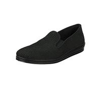 Rohde Pantuflas de Tela para Hombre Lillestrom 2608, Talla:47 EU, Color:Negro