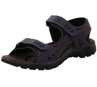 Rohde Sandalias de Cuero para Hombre Barolo 5930, Talla:45 EU, Color:Azul