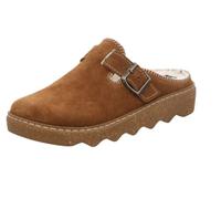 Rohde Zapatillas de casa de sintético Mujer Foggia 6123, Talla:37 EU, Color:Marrón