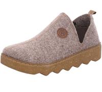 Rohde Zapatillas de casa para Mujer Foggia-D 6106, Talla:38 EU, Color:Beige