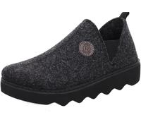 Rohde Zapatillas de casa para Mujer Foggia-D 6106, Talla:41 EU, Color:Negro