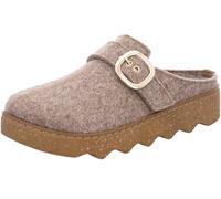 Rohde Zapatillas de casa para Mujer Foggia-D 6117, Talla:40 EU, Color:Beige