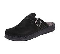Rohde Zuecos de Cuero para Hombre Alassio 6794, Talla:43 EU, Color:Negro