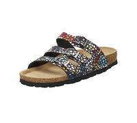 Rohde Zuecos de Material sintético para Mujer Alba 5620, Talla:35 EU, Color:Negro