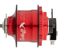 Rohloff Speedhub 500/14 CC cierre rápido 135 mm buje de cambio rojo Typ 6. 32 agujeros