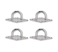 ROHMRHIE Almohadilla de techo de acero inoxidable resistente, gancho de montaje en pared para hamaca, herramienta para colgar