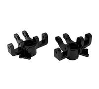 ROHMRHIE Piezas de Mejora de la Copa de dirección Delantera de aleación de Aluminio para Coche LOSI Super Baja Rey 1/6 RC (Negra)