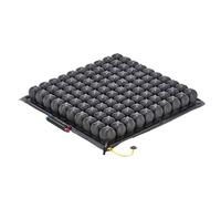 Roho perfil bajo quadtro seleccionar cojín silla de ruedas - 18 x 16 - presión de aire del asiento ajustable alivio - incluye bomba, cubierta, kit de reparación, instrucciones