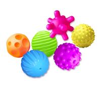 ROHSCE Juego de 6 bolas de masaje para bebé con textura