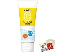 Rohto Melano CC Deep Clear Enzyme Facial Wash - Juego de papel blanqueado (130 g)