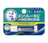 Rohto Mentholatum - Medicated Plus Lip Balm Fragrance Free 1 pc