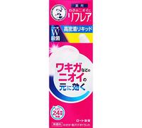 Rohto Mentholatum Reflare Desodorante Roll-On 30 ml, desodorante y antitranspirante japonés para antebrazos líquido, sin fragrancia, aplicador fácil de enrollar, cuidado del sudor y del olor