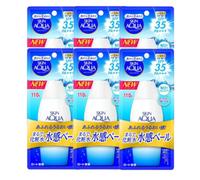 Rohto Mentholatum - Skin Aqua Moisture Gel Sunscreen SPF35 / PA+++ - 110g - White (6ea) Set