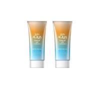Rohto Mentholatum Skin Aqua Tone Up Essence Latte Beige SPF50+ PA++++ 80g (2ea) Set