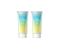 Rohto Mentholatum - Skin Aqua Tone Up UV Essence Green SPF50+ PA++++ - 80g (2ea) Set