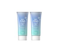 Rohto Mentholatum Skin Aqua Tone Up UV Essence SPF50+ PA++++80gBlue (2ea) Set