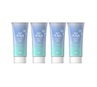 Rohto Mentholatum Skin Aqua Tone Up UV Essence SPF50+ PA++++80gBlue (4ea) Set
