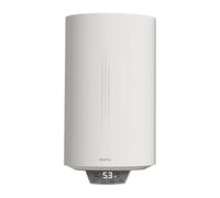 Rointe Evia - Termo Eléctrico Digital 50 Litros Vertical, Calentador de Agua 1500 W con Panel Táctil, Modo Eco Smart, Temporizador Diario, Antihielo, Clase Energética B, Kit de Montaje Incluido