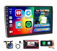 Roinvou 2+64GB Radio Coche para FIAT 500L 2012-2017 Inalámbrico Carplay Android Auto, 10.1 Pulgadas Pantalla Táctil Android Bluetooth Radio WiFi GPS EQ FM/RDS SWC Cámara Trasera