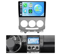Roinvou 4+64G Radio Android para Mazda 5 2007-2010 Wireless Carplay Android Auto, 9 Pulgadas Incell Pantalla Táctil Estéreo Radio con GPS Bluetooth EQ WiFi RDS FM SWC Cámara Trasera
