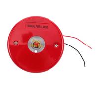 Roja Alarma Manual de Incendios de Acero Inoxidable para Pared | Carcasa Resistente Intemperie, Botón Pulsador, Señal Clara, Uso en Hospitales y Pasillos