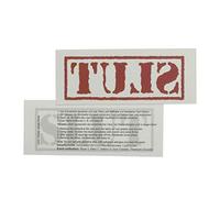 Roja Grande Sello Slut Tattoo - Inscripción Roja - Sexy Kinky Tattoo, Rojo, 2 x Slut Tattoo