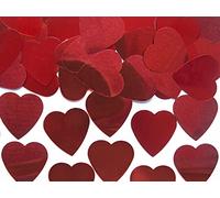 Rojas confeti Corazones - boda Decoración - Decoración - Mesa Deko - Artículo decorativo - Romántica Decoración