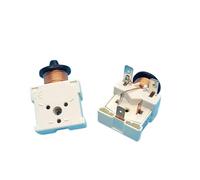 ROJDFCNBW relé de Arranque del relé del refrigerador, Reemplazo del Condensador del compresor del refrigerador congelador, Piezas del arrancador PTC, Modelo múltiple, 80 UF-108 UF, 330 V(117u6019)